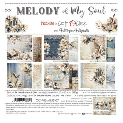 CCL - Melody Of My Soul 8X8 Paper Pad