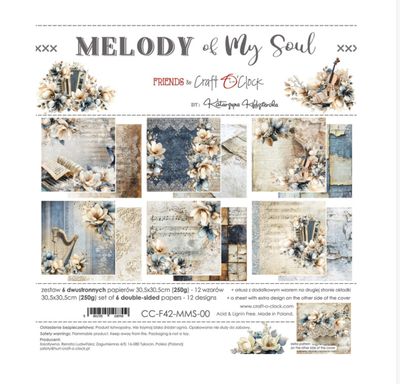 CCL - Melody Of  My Soul 12x12 Paper Pad