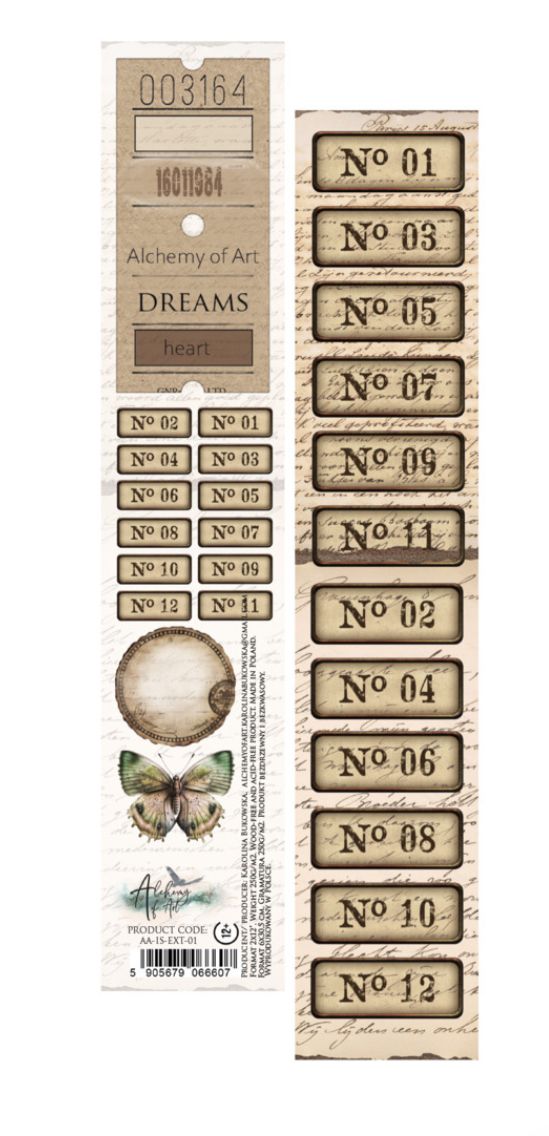 Alchemy Of Arts - In Silence 2x12 Extra Sheet 01