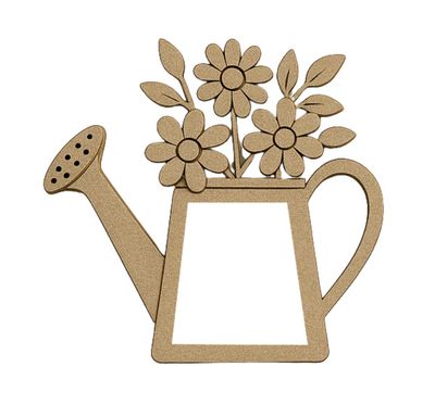CrafTreat 3D Shaker Chipboard - Watering Can