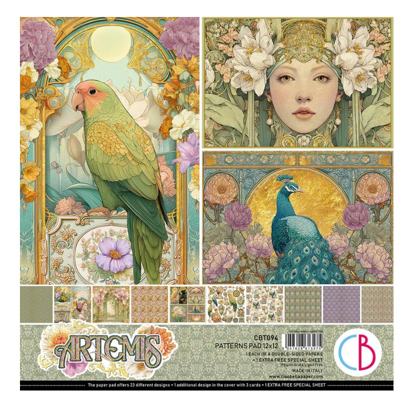 Ciao Bella - Armetis 12x12 Patterns Pad 8/pkg