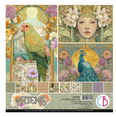 Ciao Bella - Armetis 12x12 Patterns Pad 8/pkg