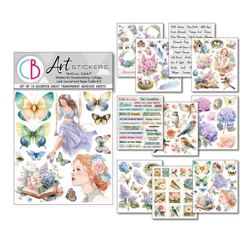 Ciao Bella - Sticker Set Daydreams 10/pkg