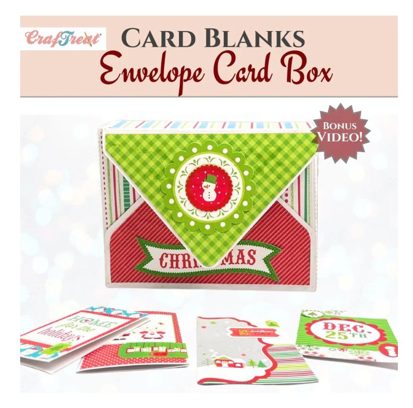 CrafTreat Card Blanks - Envelope Card Box