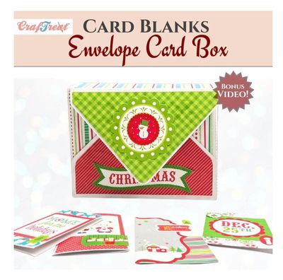 CrafTreat Card Blanks - Envelope Card Box