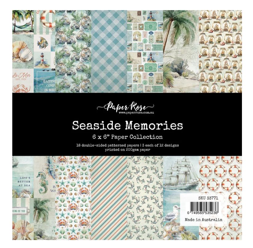 Paper Rose - Seaside Memories 6x6 Paper Collection