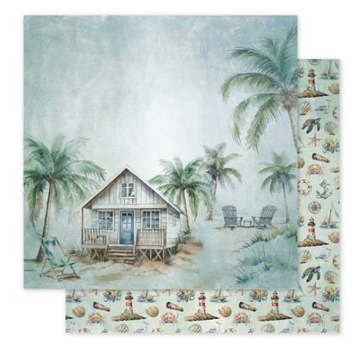 Paper Rose - Seaside Memories Basics C Single Sheet Paper