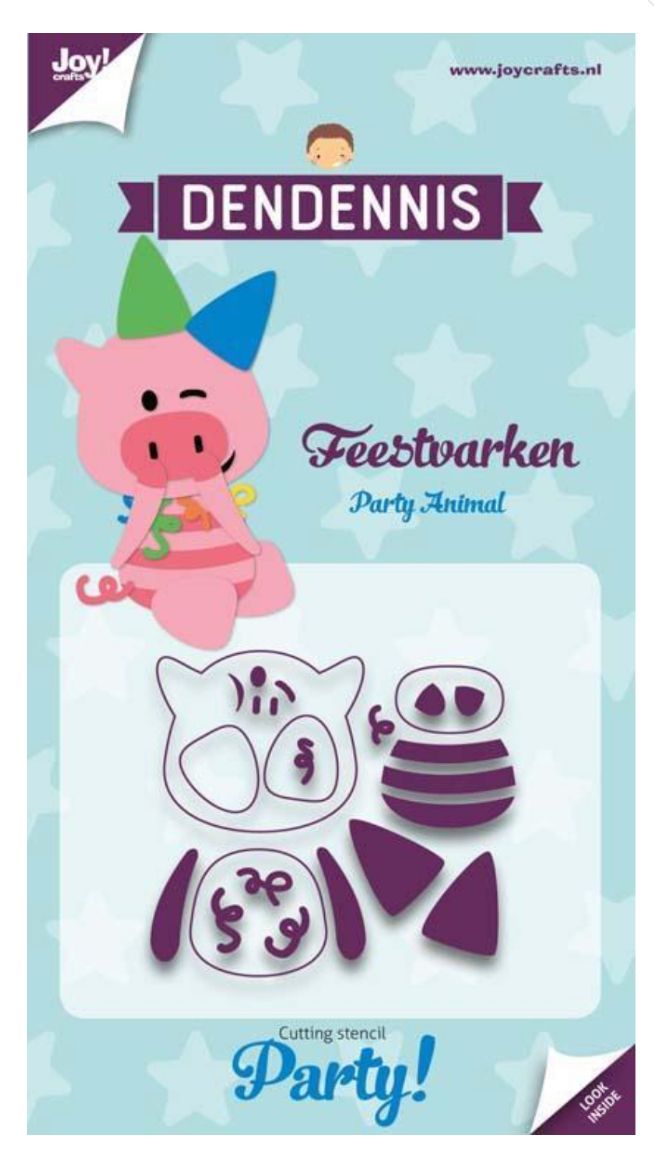 Joy! Crafts Die - Dendennis Party - Pig Party