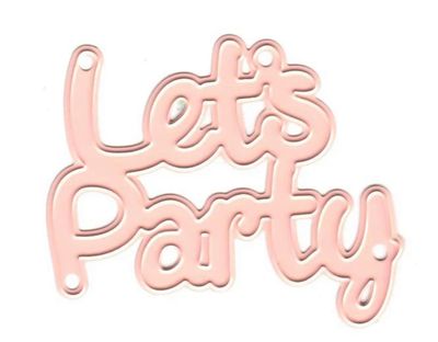 Joy! Crafts Die - Cutting And Embossing Dies - Text, Let's Party