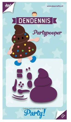 Joy! Crafts Die - Dendennis Party - Party Pooper
