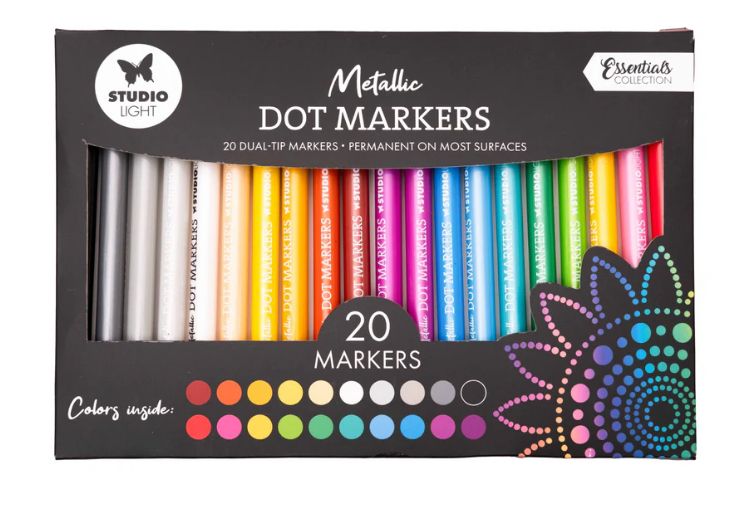 SL - Dot Markers Metallic 20pcs