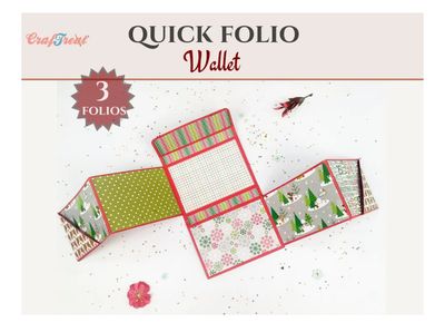 Craftreat - 3pk Scrapbook Blank Quick Folio Black, White And Kraft