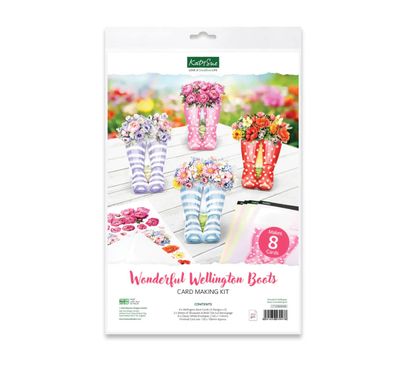 Katy Sue - Wonderful Wellington Boots Card Making Kit