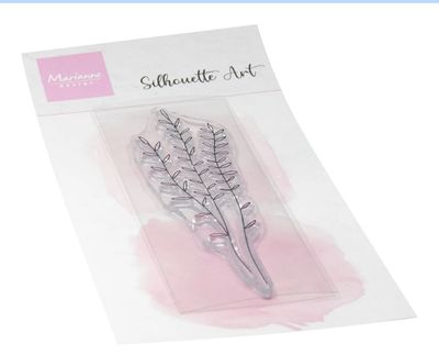 Marianne Designs Clear Stamp - Silhouette Art - Thyme