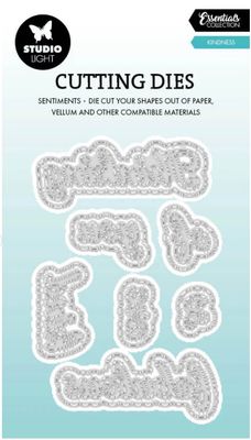 SL Essentials - Kindness Sentiments Cutting Die 14pcs