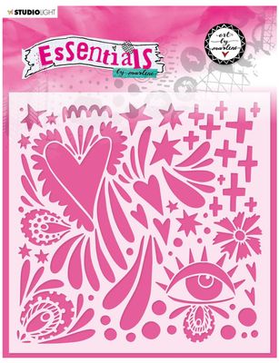 ABM - Quirky Love Mask 7.87" X7.87" 1pc