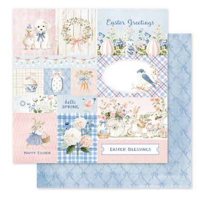 Paper Rose - Primrose Garden Easter A 12x12 Single Sheet