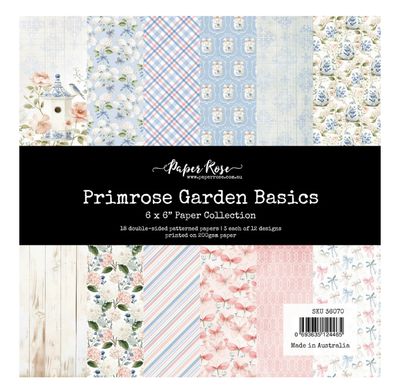 Paper Rose - Primrose Garden Easter Basics 6x6 Paper Collection