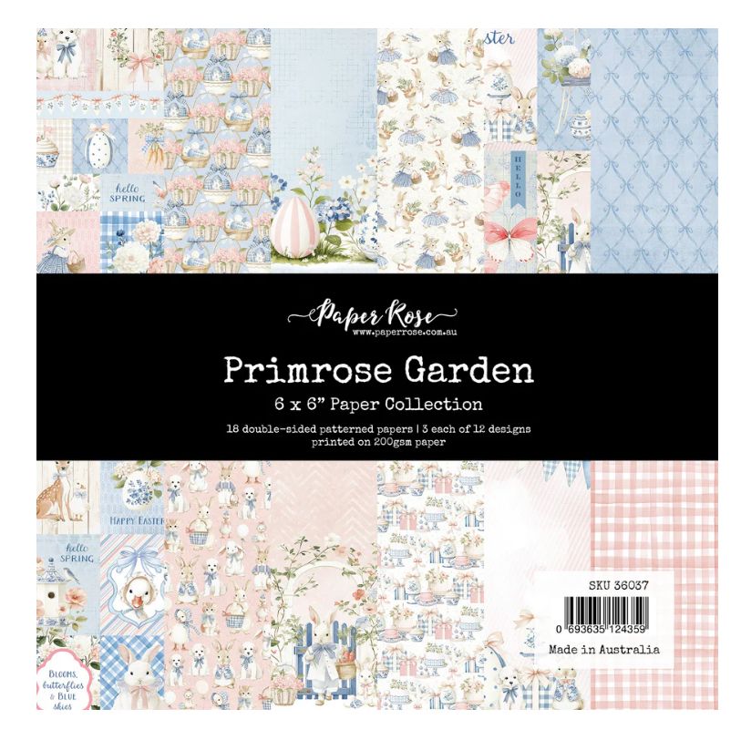 Paper Rose - Primrose Garden Easter 6x6 Paper Collection