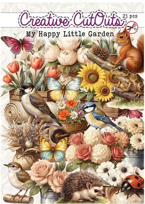 Creatief Art - Die Cuts My Happy Little Garden 23pcs