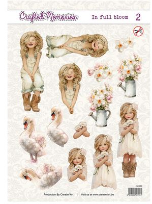 Creatief Art - In Full Bloom 3D Die Cut Sheet 2