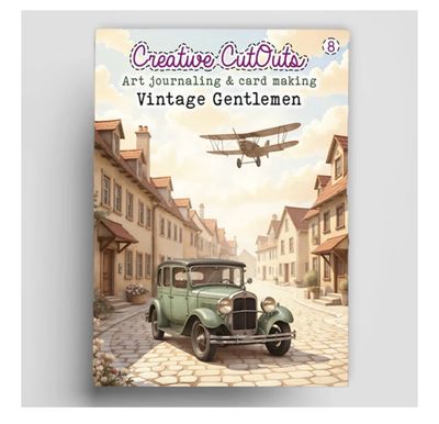 Creatief Art - Vintage Gentlemen Art Journaling Creative Cutouts