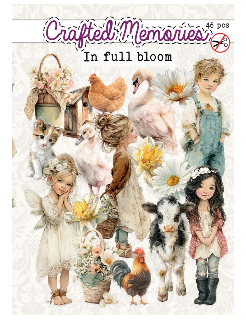 Creatief Art - In Full Bloom Die Cuts 46pcs