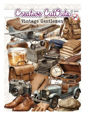 Creatief Art - Vintage Gentlemen Die Cuts 23pcs