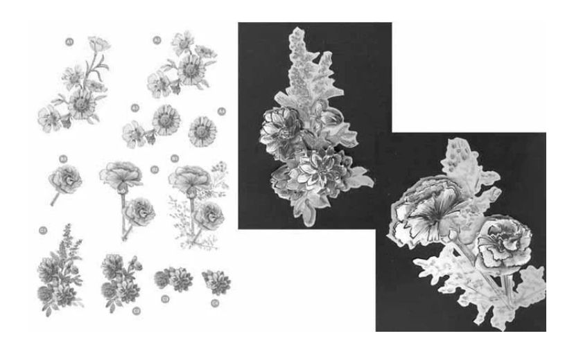 Craft UK - Carnations, Silver