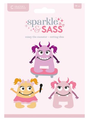 Crafter's Companion - Missy The Monster Metal Die Set
