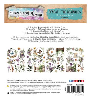 Arden Creative TEXT{ures} - Beneath The Brambles Ephemera Pack