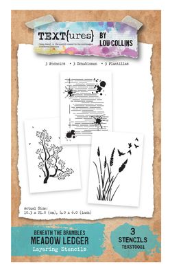 Arden Creative TEXT{ures} - Beneath The Brambles Meadow Ledger
