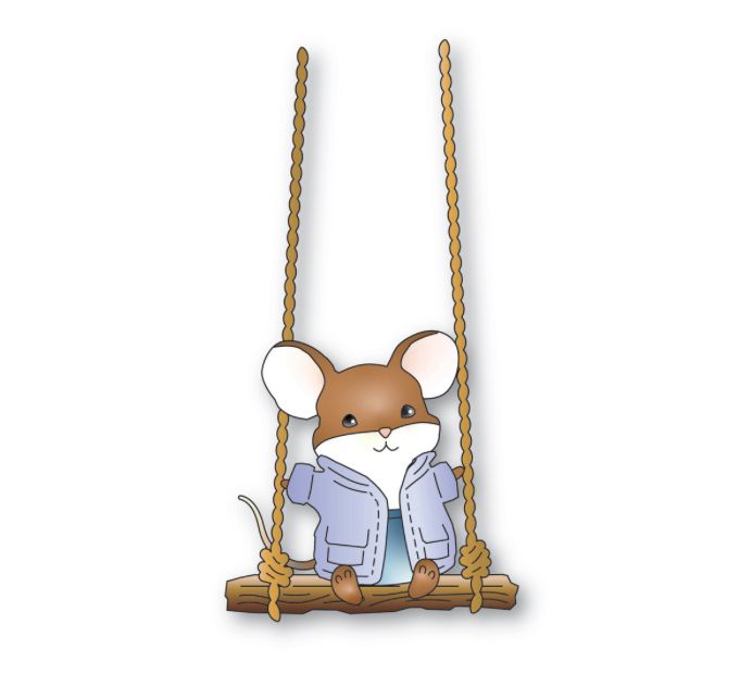 Memory Box - Sebastian Mouse  Die 7pcs