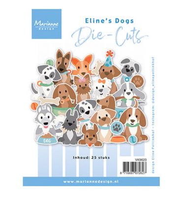 Marianne Designs - Eline's Dogs Die Cut Embellishments