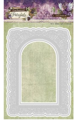 SL - A6 Enchanted Fairytale Lace Frame Cutting Die 3pcs