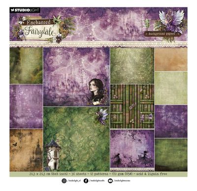 SL - Enchanted Fairytale Background Paper Pad 36 Sheets