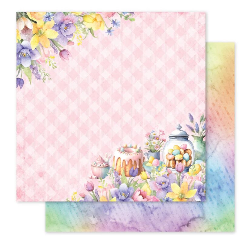 Paper Rose Studio - Hop Into Spring F 12x12 Single Sheet