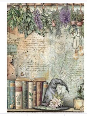 Stamperia - Herbarium Silvae A4 Rice Paper Book