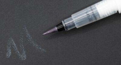 Prism Studio - Glitter Brush Marker, Silver