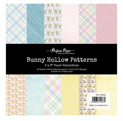 Paper Rose - Bunny Hollow Patterns 6x6 Paper Collection