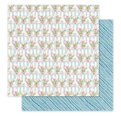 Paper Rose - Bunny Hollow Patterns B 12x12 Single Sheet