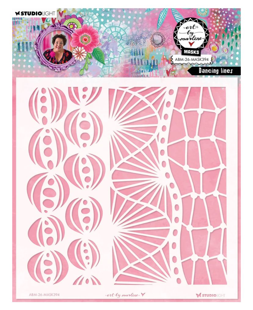 ABM - Dancing Lines Mask 1pc