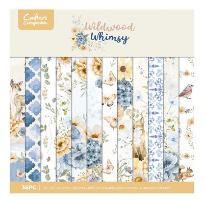 Crafter's Companion - Wildwood Whimsy 12x12 Paper Pad