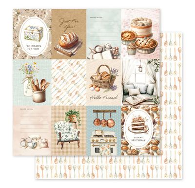 Paper Rose - Heart &amp; Home C 12x12 Single Sheet