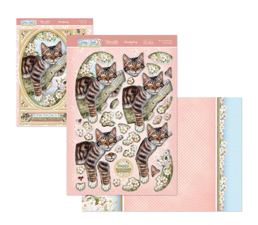 Hunkydory Spring Cheer Deco-Large Set The Purr-fect Day