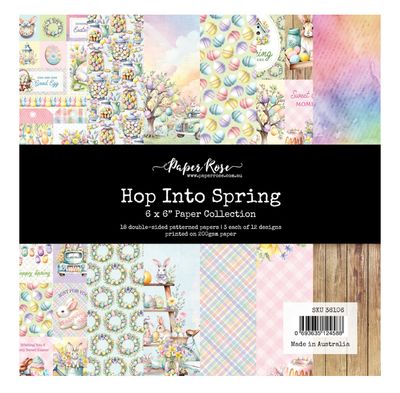 Paper Rose - Hop Into Spring 6x6 Paper Collection