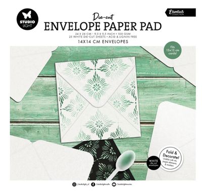 SL Essentials - 5.5x5.5 Envelope Die Cut Pad 25 Sheets