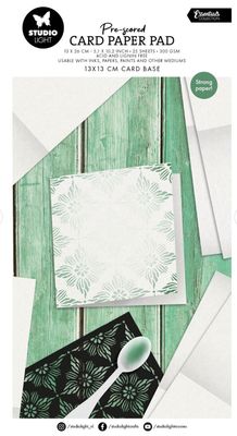 SL Essentials - Pre-Scored 5.1x5.1 Card Base 25 Sheets