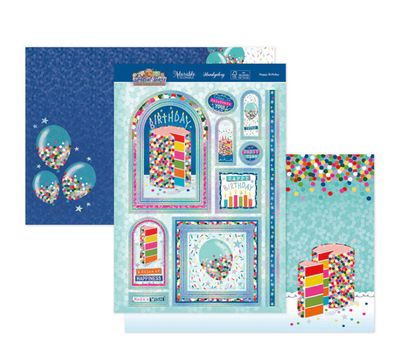 Hunkydory Crafts - Happy Birthday Luxury Topper