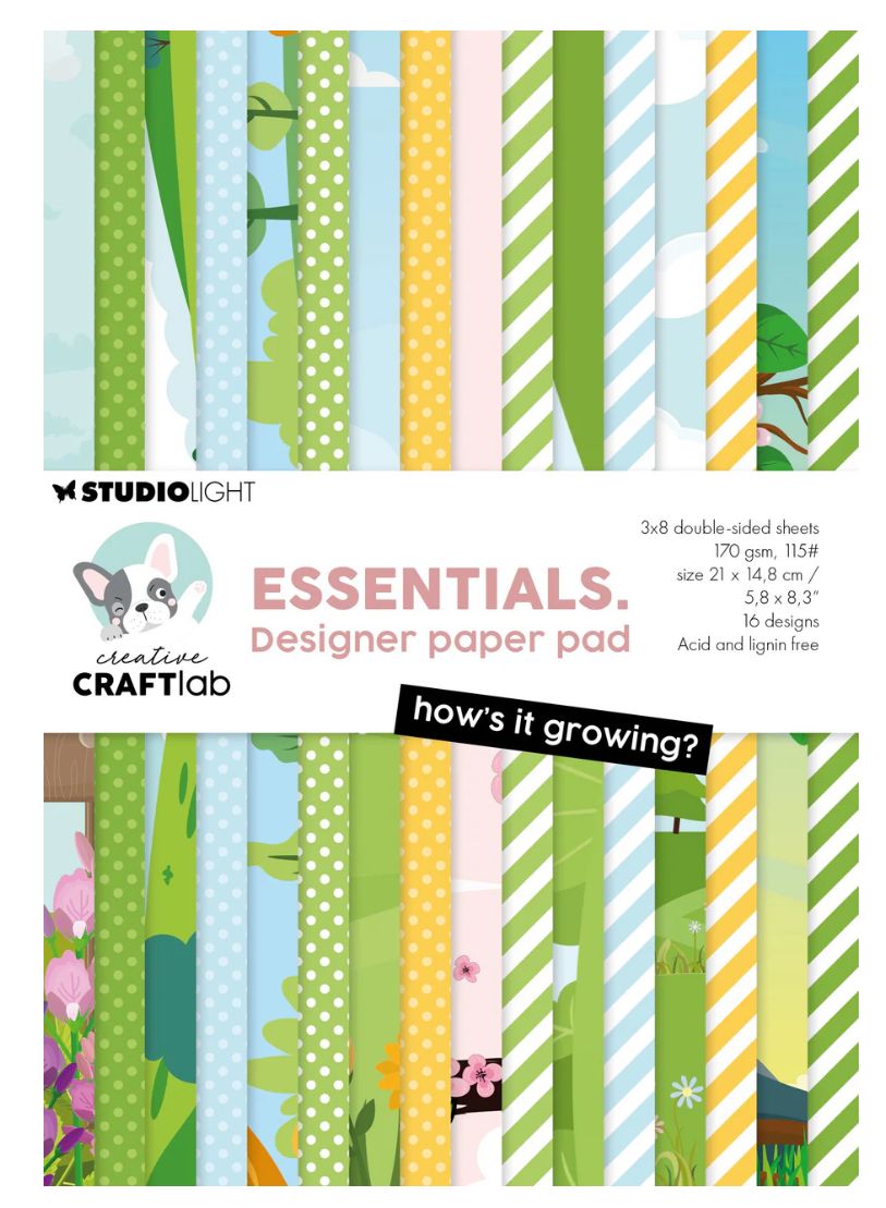 SL Essentials  - How's It Growing Paper Pad 24 Sheets